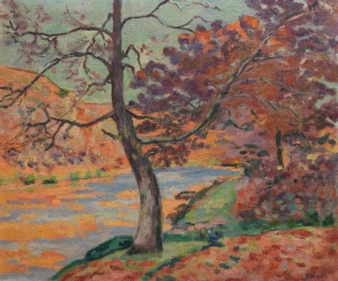 La Roche De L Echo Crozant Ca. 1905