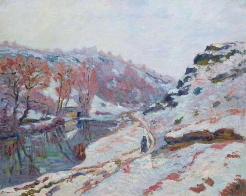 Das Sedelle-Tal unter dem hohlen Schnee, ca. 1905