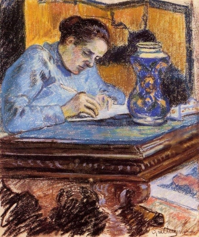 Madame Guillaumin Writing 1892