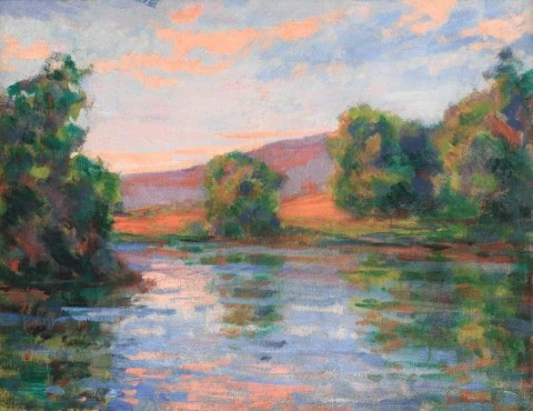 Paisaje de La Creuse 1918