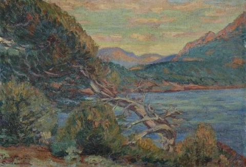 Paisagem da Provença por volta de 1898