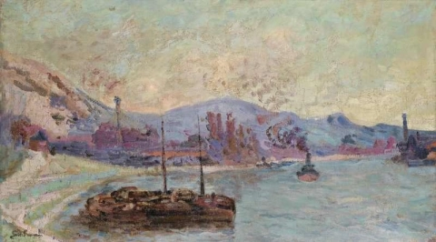 Peniches on the Seine ca 1900