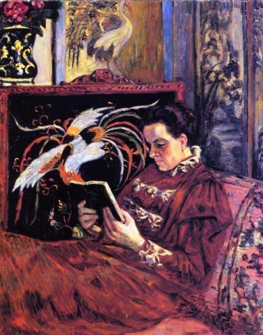 Portrait Of Madame Guillaumin Ca. 1898