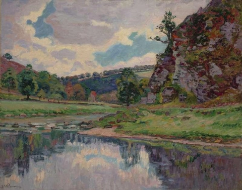 Rotsen van Genetin-sur-creuse ca. 1900