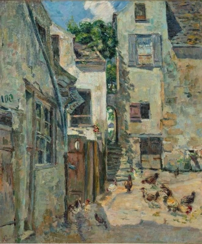 Dorf von L Le De France 1888