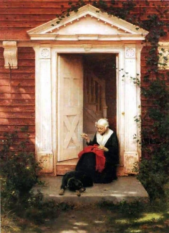 O trabalho de uma mulher nunca termina, 1882