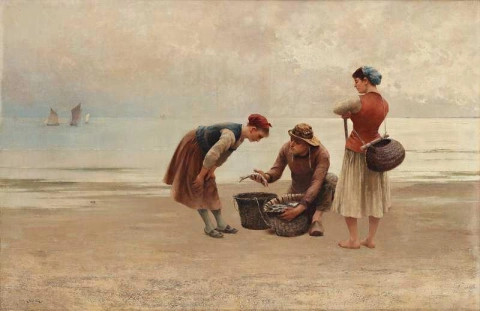 Pescatori Sulla Spiaggia