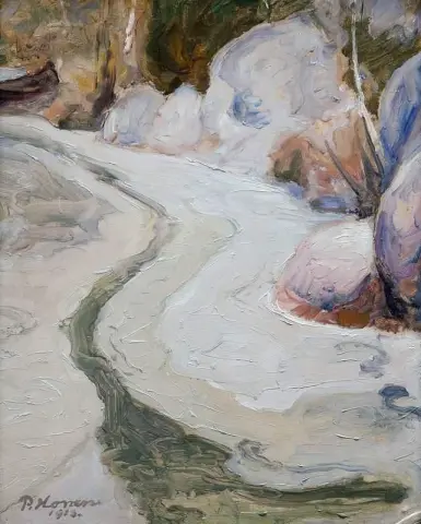 Frühlingssonne am Bach