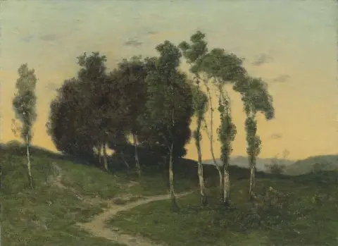 Weg bij St. Prive 1895