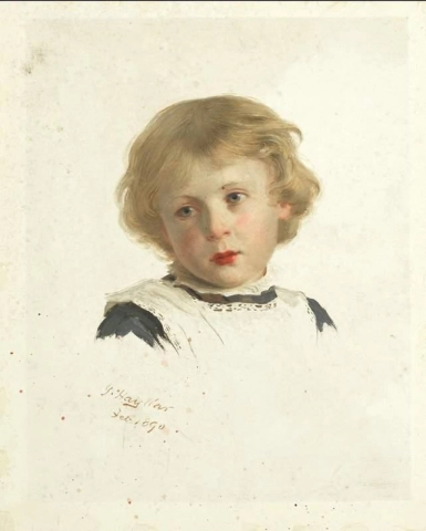 Portrait Of A Child 1890