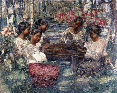 Tom-tom Players Ceylon 1908