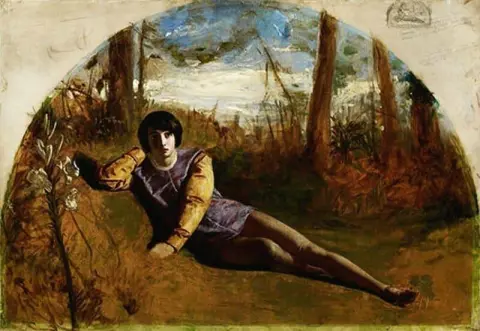 El joven poeta hacia 1849