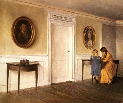 The Artist's Daughters At Liselund