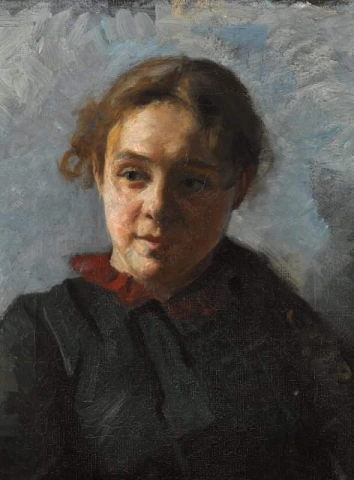 La hermana del artista Ida Ilsted