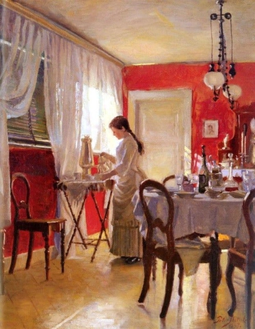 Das Esszimmer 1887