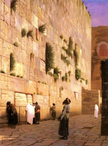 Klagemauer in Jerusalem