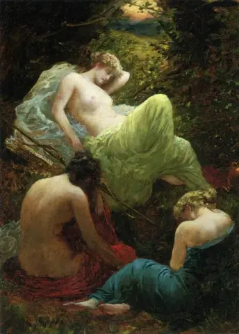 Siestaen til Diana 1898
