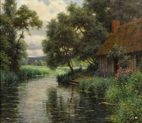 Uma casa de campo no Vale Risle, Normandia