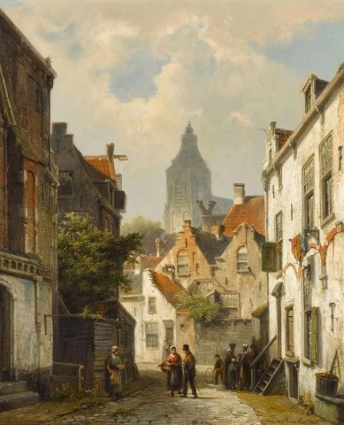 Dutch Street Scene