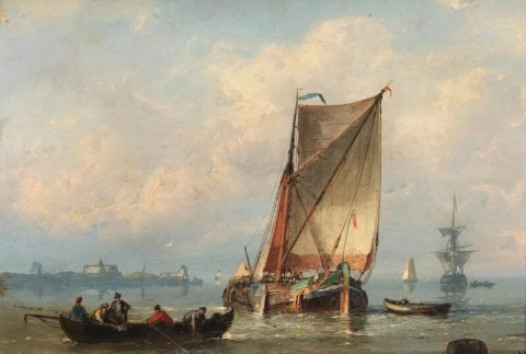 Rowing Out 1859