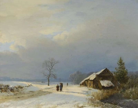 Winter in het Gooi 1828