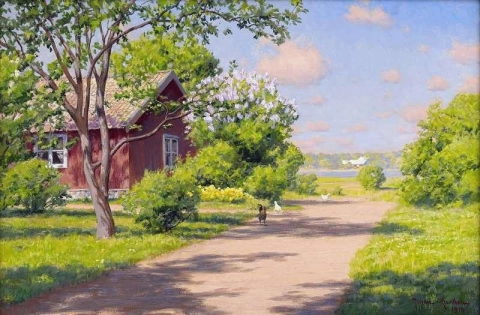 Pickande Hons I Sommaridillio 1914