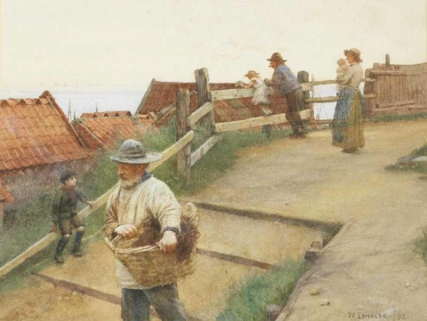 The Path To Newlyn 1892