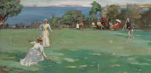 El partido del croquet 1890-93