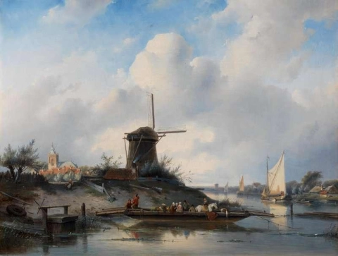 De veerboot 1848