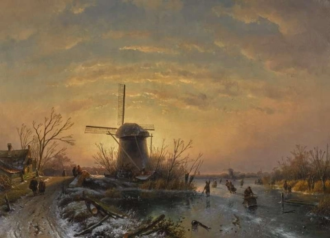 Paisagem de inverno 1853