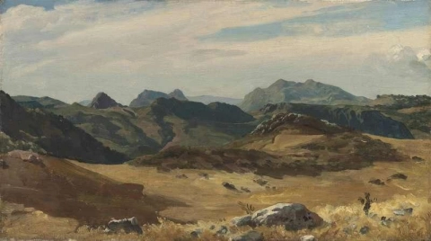 A Sierra Nevada Espanha por volta de 1866