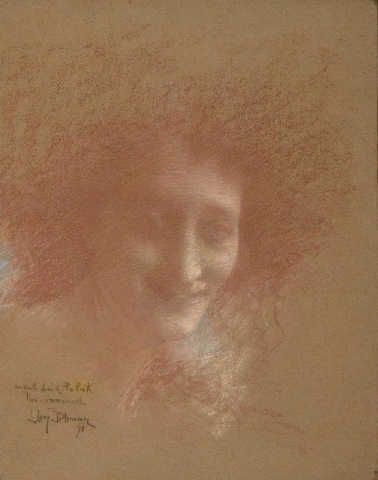 Head Of A Woman In Profile 1898