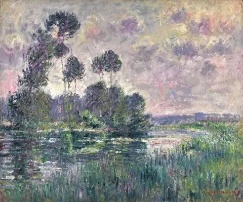نهر في نورماندي 1913