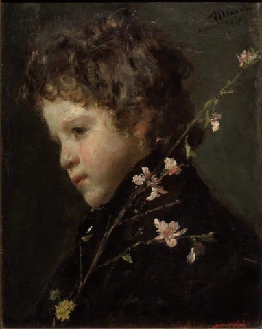 Mandelblommor 1876