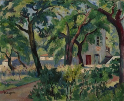 La casa en el bosque Saint-Tropez 1924