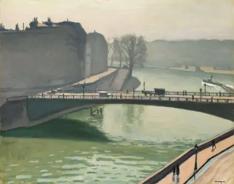 Saint-Louis Bridge Paris 1928-29