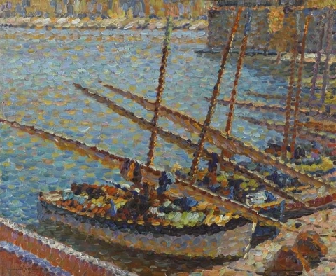 Collioure-båtar 1920-talet