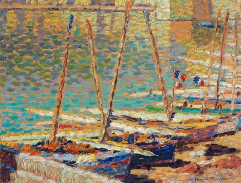 Collioure-båtar ca 1925