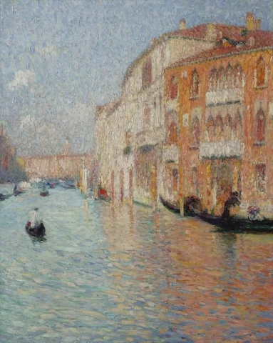 Det gule palasset i Venezia 1910