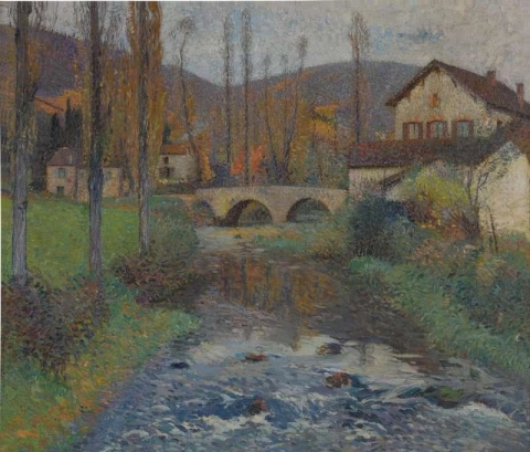 Die Labastide-du-Vert-Brücke ca. 1900-05