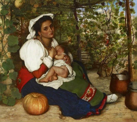 Eine Frau von San Germano 1864