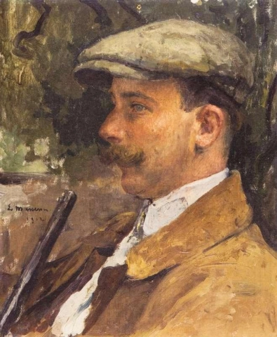 Portrait D Henri Maxence En Chasseur