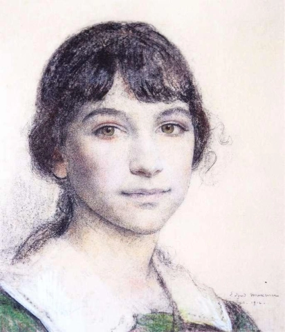 Retrato de Corinne Boquien 1914