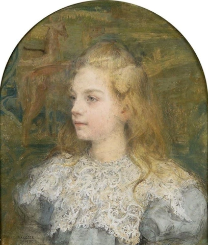 retrato de una niña