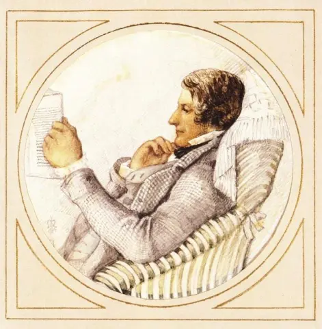 Ford Madox Brown Reading 1873