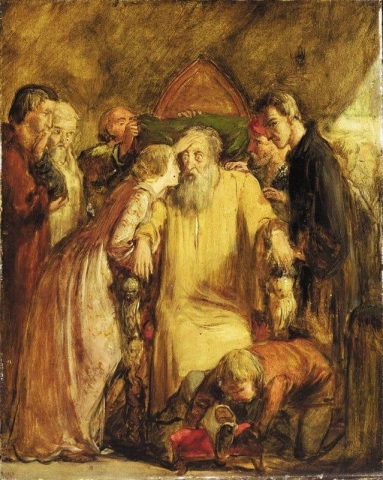 Lear und Cordelia 1891