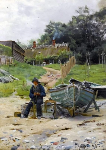 Mending The Nets 1891