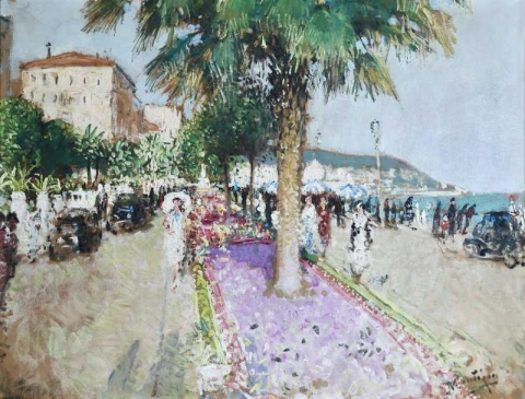 Die Promenade des Anglais - Nizza 1920