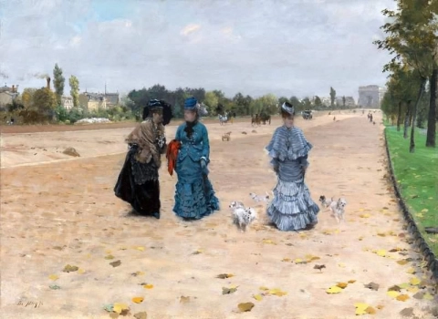 Avenue Du Bois De Boulogne 1874