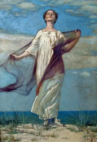 Woman On A Dune